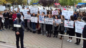 Priština protest studenata