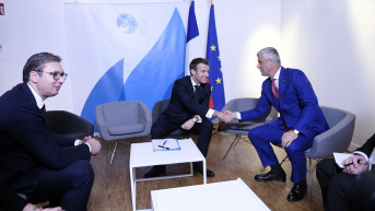 Tači se sastao sa Vučićem u Parizu uz posredstvo Makrona