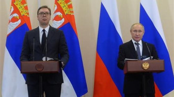 Aleksandar Vučić i Vladimir Putin