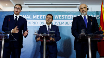 Vučić, Zaev, Rama