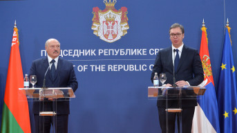 Aleksandar Vučić i Aleksandar Lukašenko