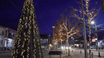 Novogodišnja rasveta u Gračanici 
