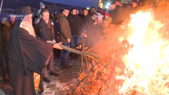 Đurić na Badnje veče u Severnoj Mitrovici 