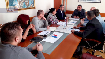 Dusica Nikolic i Bora Tajic - sastanak u Zubinom Potoku