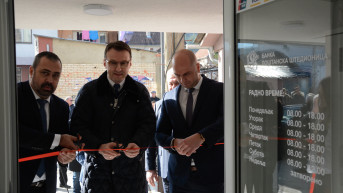 Otvaranje ekspoziture Banke Poštanske štedionice u Zubinom Potoku