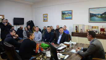 Sportski radnici sa predsednikom Aleksandrom Spirićem