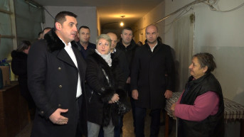 Spirić sa korisnicima "Samačkog bloka"