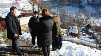Todic u obilasku planinskih sela oko Leposavica