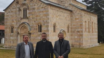 Jovović i Pavićević posetili manastire