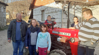 Traktor u Suvom Grlu