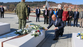Haradinaj na Rugovinom grobu
