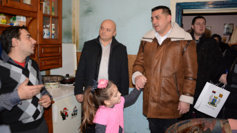 Spirić i Đinović sa porodicom Stanković