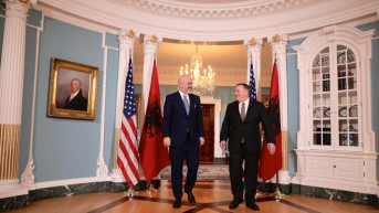 Edi Rama i Majk Pompeo 