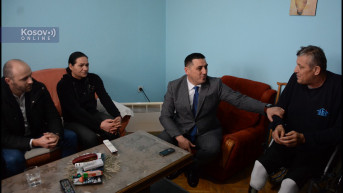 Spirić u poseti porodici Minić