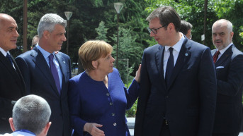 Tači, Merkel i Vučić