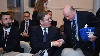 Aleksandar Vučić i Frenk Vizner Aleksandar Vučić i Frenk Vizner