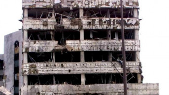 Kineska ambasada u Beogradu, dva dana nakon što je bombardovanaEPA/SASA STANKOVIC Kineska ambasada u Beogradu, dva dana nakon što je bombardovanaEPA/SASA STANKOVIC