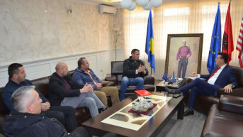 Bahtiri sa štrajkačkim odborom Trepča - jug