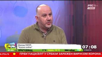 Miloš Garić Glavni i odgovorni urednik portala Kosovo online
