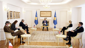 Tači sa ambasadorima Kvinte 