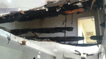 Zapaljena kuća u Cernici Zapaljena kuća u Cernici