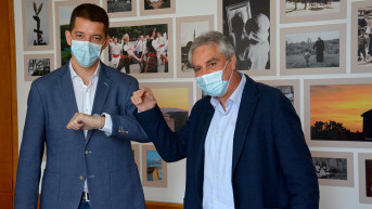 Marko Đurić i Zdravko Vitošević, Foto: Kancelarija za KiM Marko Đurić i Zdravko Vitošević, Foto: Kancelarija za KiM