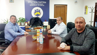 Kryetarët e komunave Partesh, Ranilug, Kllokot dhe Novo Brdo