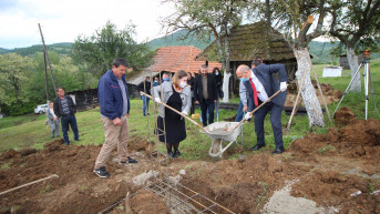 Početak izgradnje kuća za povratnike u opštini Novo Brdo 