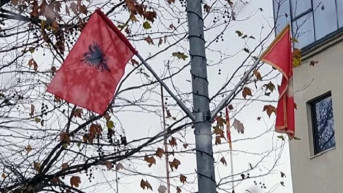 Albanska i CG zastava