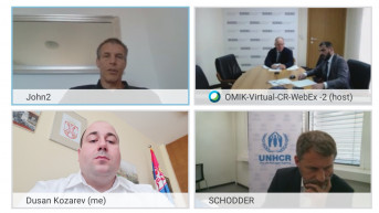 Kozarev - video konferencija