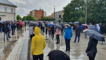 Samoopredeljenje, Priština, protest 