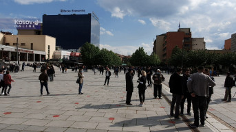 Protest Priština Protest Priština