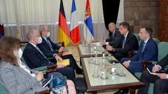 Đurić sa ambasadorima Nemačke i Francuske 