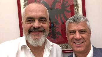 Edi Rama i Hašim Tači