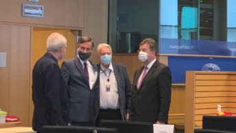 Lajčak sa evropskim parlamentarcima