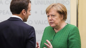 Merkel i Makron