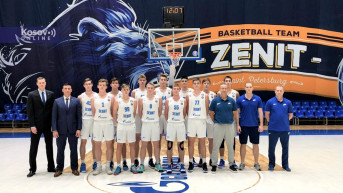 Pobednička juniorska ekipa KK Zenit