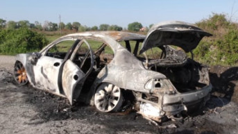 zapaljeni auto