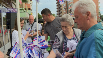 Kosovska Mitrovica - Štand SNS