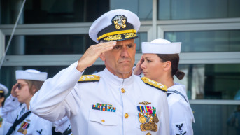 Admiral Robert P. Burk 