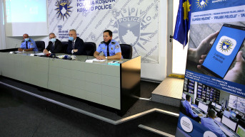 Press konf, Kosovska policija 