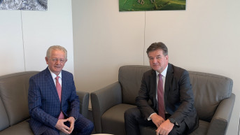 Skender Hiseni i Miroslav Lajčak 