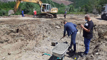 Spirić - kamen temeljac za novi most kod Dudinog krša