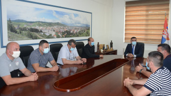 Spirić sa čelnicima SSS i SS KiM