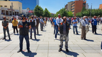 Veterani OVK - protest