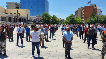 Veterani OVK - protest