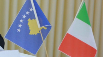 Kosovo - Italija - ilustracija Kosovo - Italija - ilustracija