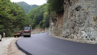 Izgradnja puta Dečani - Plav