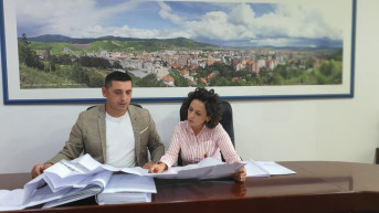 Aleksandar Spirić i Adrijana Hodžić Aleksandar Spirić i Adrijana Hodžić