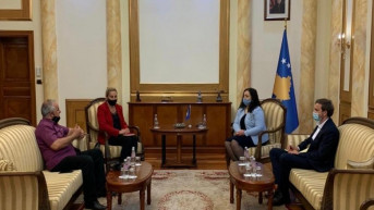 Vjosa osmani na sastanku sa predstavnicima Sindikata kosovkse policije